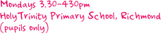 Holy Trinity Primary School Richmond